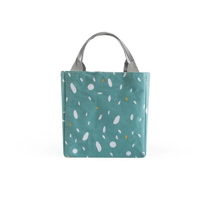 Portable Insulated Thermal Cooler Lunch Box Carry Tote Picnic Case Storage Bag 20x19x13cm - Aimall