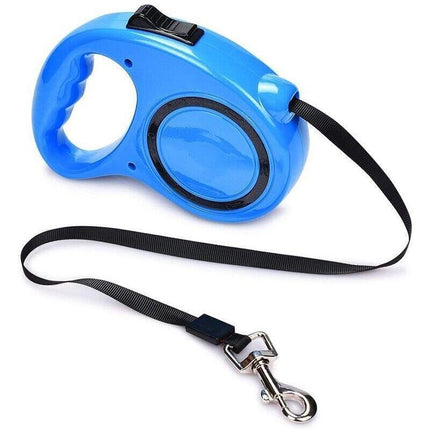 3M Retractable Dog Lead Leash Long Stong Extendable Lockable Rope Heavy Duty - Aimall