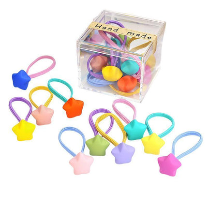 Hair Band Child Accessories Elastic Multi Colour Fashion Girls Small - Aimall