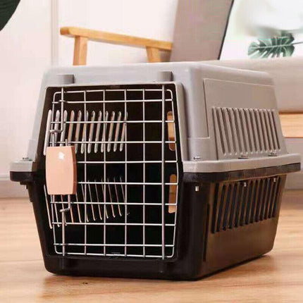 M Size Dog Cat Rabbit Portable Tote Crate Pet Carrier Kennel Travel Airline Carry Bag - Aimall