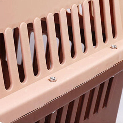 M Size Dog Cat Rabbit Portable Tote Crate Pet Carrier Kennel Travel Airline Carry Bag - Aimall
