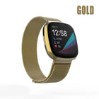 For Fitbit Versa 3 Lite Watch Band Strap Sports Metal Wristband Replacement Large - Aimall
