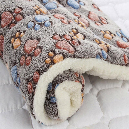 S Size Puppy Dog Cat Cushion Mattress Blanket Bed Soft Warm Pet Pad Winter Kennel House - Aimall