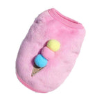 S Size Warm Winter Dog Clothes Soft Fleece Dog Jacket Pet Coat Sweater Cat Jumper - Aimall