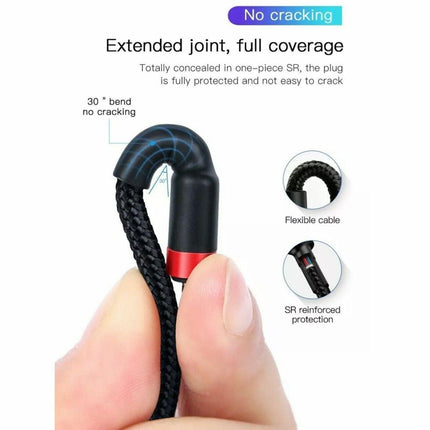 Baseus USB Charging Cable Data Charger Cord For iPhone 13 12 11 XS XR 8 7 iPad 2PCS 3M - Aimall