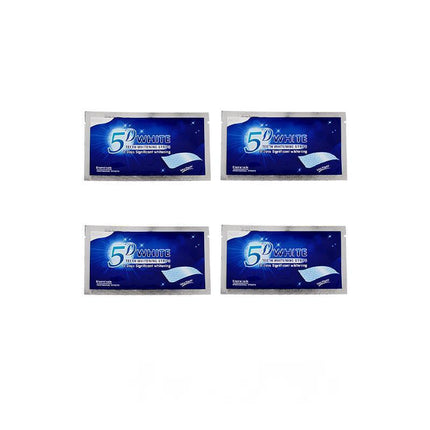 5D Teeth Whitening Strips Pro Safe White Tooth Clean Gel Bleach Dental Strength - Aimall