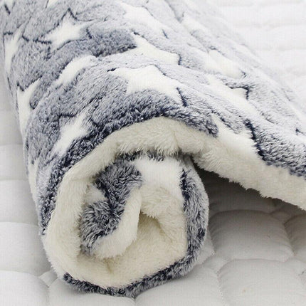 S Size Puppy Dog Cat Cushion Mattress Blanket Bed Soft Warm Pet Pad Winter Kennel House - Aimall