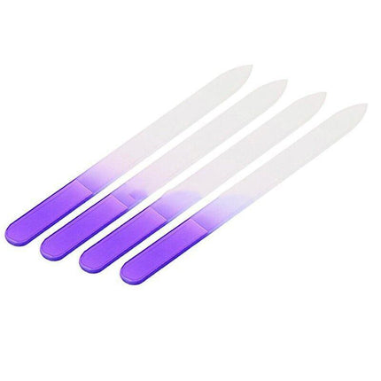Durable Crystal Glass Nail File Buffer Art Files Manicure - Aimall