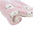 M Size Puppy Dog Cat Cushion Mattress Blanket Bed Soft Warm Pet Pad Winter Kennel House - Aimall