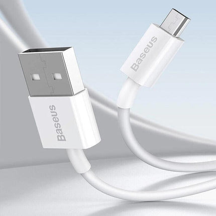 Baseus 480Mbps 2A USB Fast Charging Cable Data Wire For Micro Android Samsung - Aimall