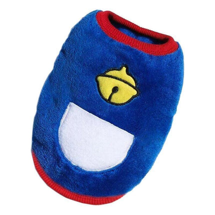 S Size Warm Winter Dog Clothes Soft Fleece Dog Jacket Pet Coat Sweater Cat Jumper - Aimall