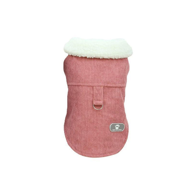 Pet Dog Clothes Jackets Warm Jumper Windproof Puppy Winter Coat Clothes Clothing Watermelon Red - Aimall