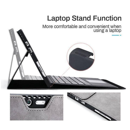 Premium Leather Case Cover Protector for Microsoft Surface GO/GO2 - Aimall