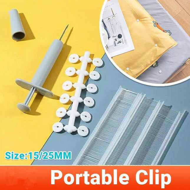 Portable Grippers Clip Clamp Bed Duvet Quilt Covers Sheet Holder Non-slip Set - Aimall