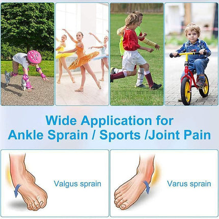 S Size AOLIKES 1Pair Support Pads Guard Kids Children Ankle Brace Wrap Protection - Aimall