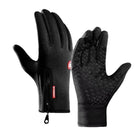 S Size Bike Cycling Gloves Touch Waterproof Full Finger Winter Fitness - Aimall