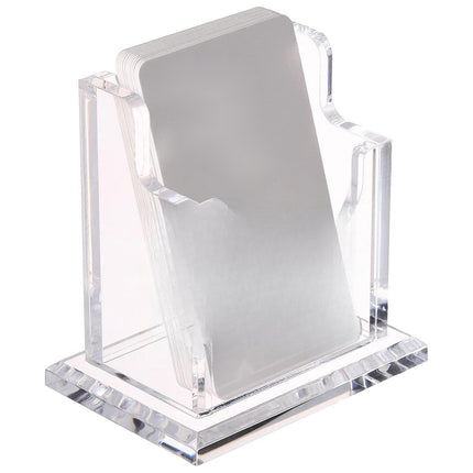 Acrylic Business Card Holder Organizer Desktop Business Card Storage Display Box