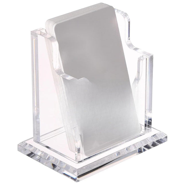 Acrylic Business Card Holder Organizer Desktop Business Card Storage Display Box