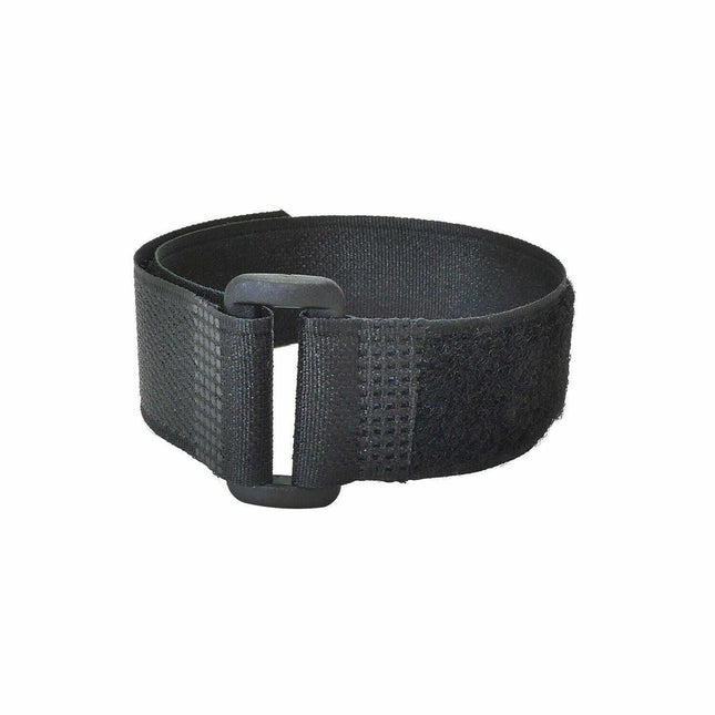 Magic Cable Ties Reusable Winder Coded Organiser Cords Hook Loop Black - Aimall