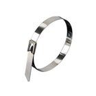 100x Stainless Steel Cable Ties SS304 Marine Grade Zip Strap Locking Wrap 100-800mm - Aimall
