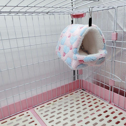 S Size Hammock Nest Ferret Rabbit Guinea Pig Rat Hamster Mice Bed Toy Warmer House - Aimall
