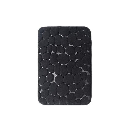 40x60CM 3D Super Absorbent Non-slip Floor Mat Quick Drying Bathroom Rug Balcony Carpet - Aimall