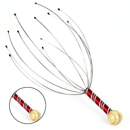 Head Neck Scalp Massager Octopus Design Relaxation Tool