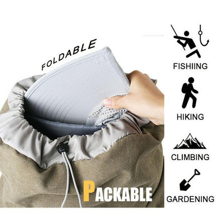 1x Neck Flap Cap Unisex Outdoor Sport Fishing Hat Sun Protection Wide Brim Cover - Aimall