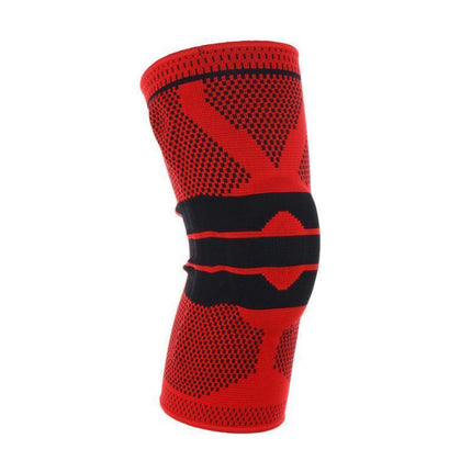 Knee Support Pads Brace Protector Full Gel Sports Joint Medial Gym Patella Strap Red - Aimall