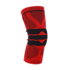 Knee Support Pads Brace Protector Full Gel Sports Joint Medial Gym Patella Strap Red - Aimall