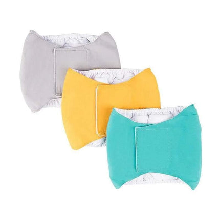 XS Male Dog Puppy Nappy Diaper Belly Wrap Band Sanitary Pants Underpants - Aimall
