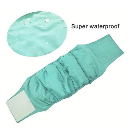 S Male Dog Puppy Nappy Diaper Belly Wrap Band Sanitary Pants Underpants - Aimall
