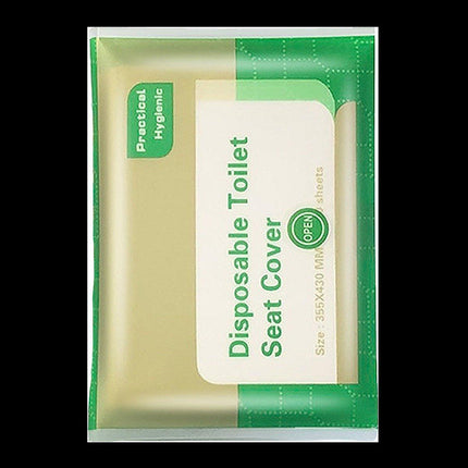 10PCS Disposable Soluble Water Toilet Seat Cover Travel Portable Hygiene Mat