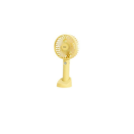 Mini Portable Hand-held Desk Fan Cooling Cooler USB Air Rechargeable 3 Speed - Aimall