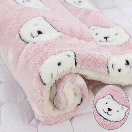 S Size Puppy Dog Cat Cushion Mattress Blanket Bed Soft Warm Pet Pad Winter Kennel House - Aimall
