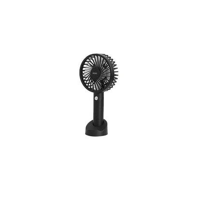 Mini Portable Hand-held Desk Fan Cooling Cooler USB Air Rechargeable 3 Speed - Aimall
