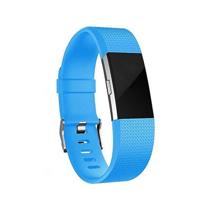 S Size Silicone Watch Wrist Sports Strap For Fitbit Charge Band Wristband Replacement - Aimall