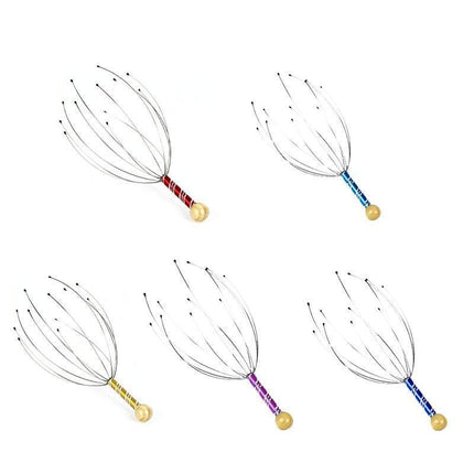 Head Neck Scalp Massager Octopus Design Relaxation Tool