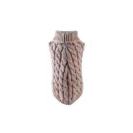 Puppy Dog Jumper Winter Warm Knitted Sweater Pet Clothes Small Dogs Coat Thermal M Size - Aimall