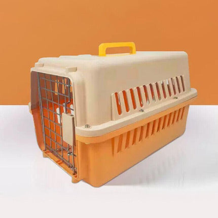 M Size Dog Cat Rabbit Portable Tote Crate Pet Carrier Kennel Travel Airline Carry Bag - Aimall