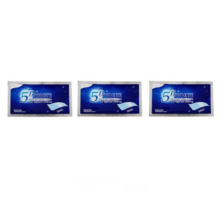 5D Teeth Whitening Strips Pro Safe White Tooth Clean Gel Bleach Dental Strength - Aimall