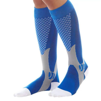 Compression Socks Copper Medical Stockings Travel Running Anti Fatigue Unisex S&M - Aimall