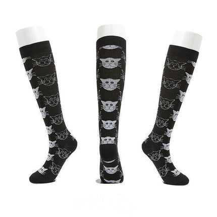 S/M Size Compression Socks Women Men Adult Medical Nursing Travel Stocking - Aimall