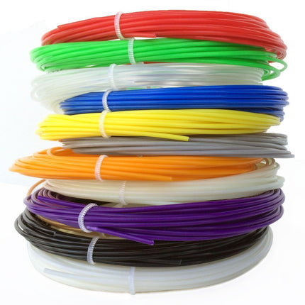 10/20 Colours 5m 1.75mm PLA Refill Filament Consumable for 3D Printer Drawing Pen - Aimall