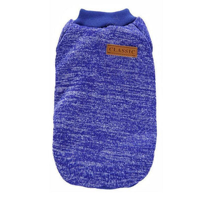 M Size Cute Pet Dog Warm Jumper Sweater Clothes Cat Knitted Coat Winter - Aimall