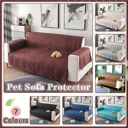 130X195cm Seater Pet Sofa Protector Cover Quilted Couch Covers Lounge Slipcover