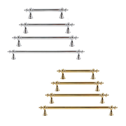 French Light Luxury Wardrobe Handle Simple Drawer Cabinet Door Pull Furniture