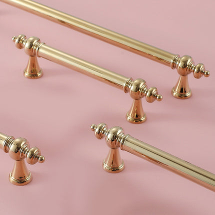 French Light Luxury Wardrobe Handle Simple Drawer Cabinet Door Pull Furniture