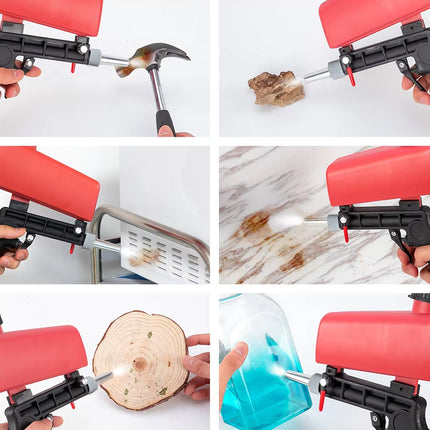 Handheld Sandblasting Tool Portable Pneumatic Tool For Rust Paint Cleaning Use