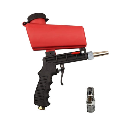 Handheld Sandblasting Tool Portable Pneumatic Tool For Rust Paint Cleaning Use